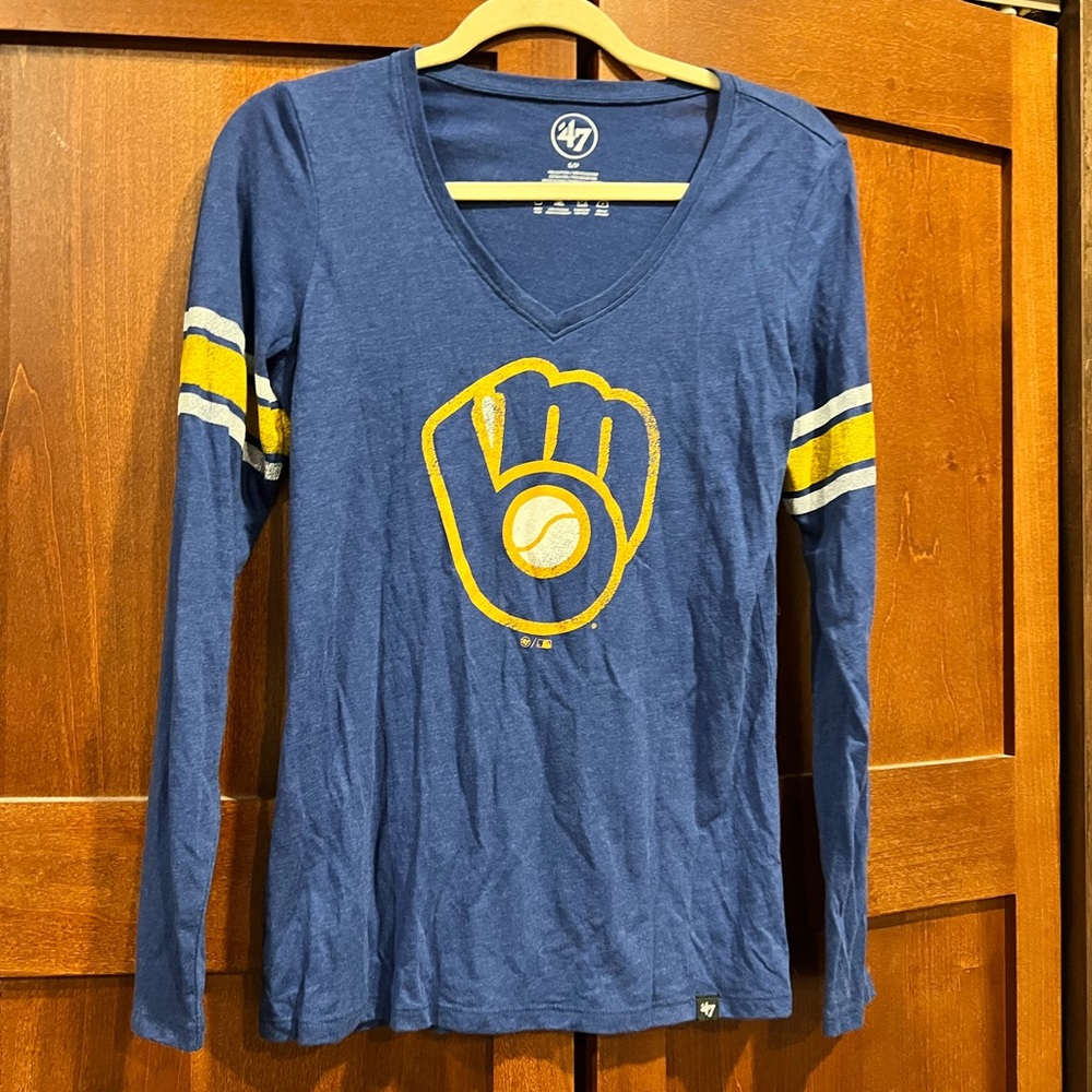 Brewers women’s long sleeve tee